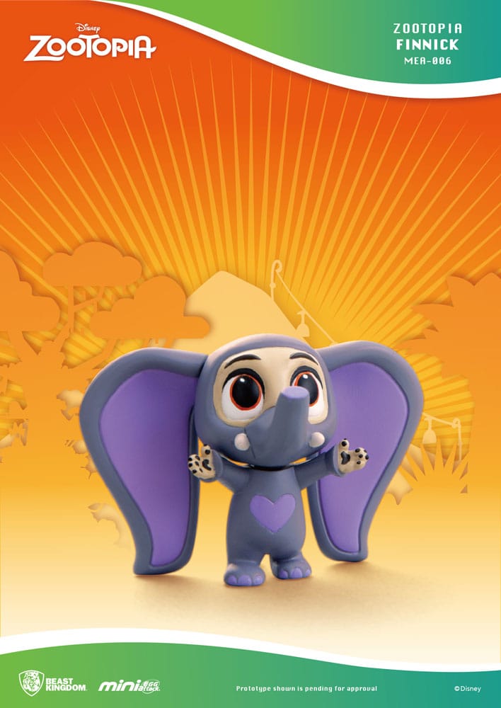 Vue d'ensemble des personnages Zootopie Mini Egg Attack