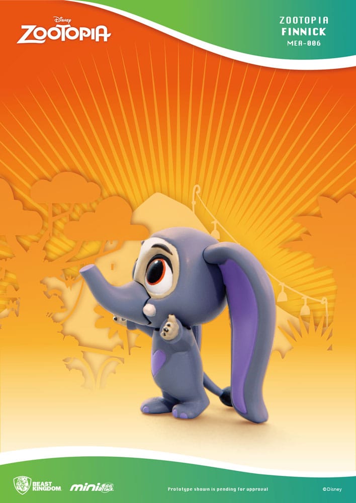 Figurine Zootopie Mini Egg Attack Flash sur socle