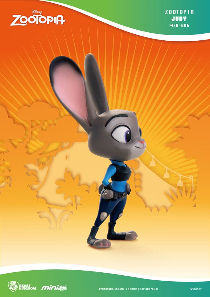 Détail d'une figurine Zootopie Mini Egg Attack 10 cm