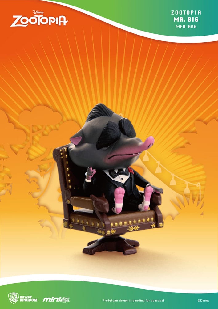 Blind Box Zootopie Mini Egg Attack ouverte révélant une figurine