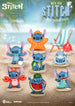 Assortiment de 6 figurines Stitch Mini Egg Attack Summer Dress Up