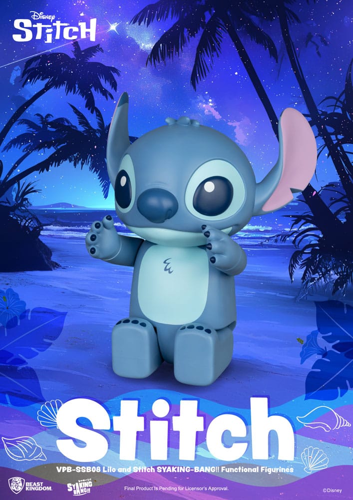 Produit officiel Lilo et Stitch: tirelire Stitch 30cm
