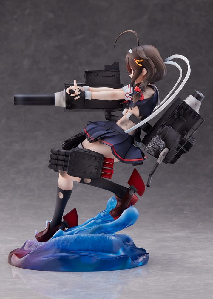 Détail visage Shigure Kai Ni Kantai Collection figurine