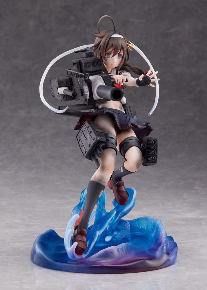 Vue latérale figurine Shigure Kai Ni 1/7 Kantai Collection