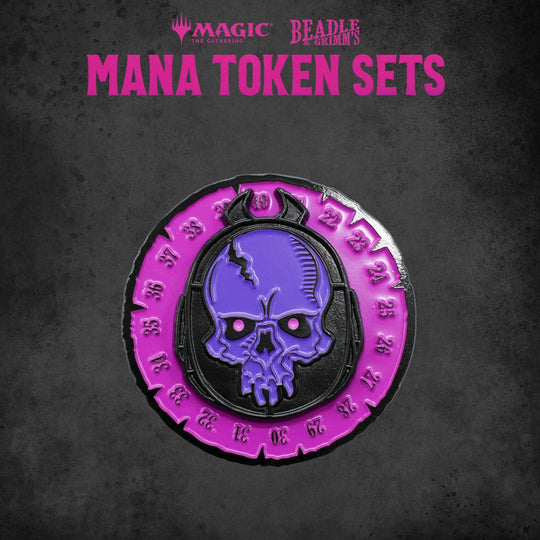 Contenu complet du pack Magic The Gathering Dice and Token Black Mana