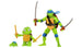 Contenu du pack figurines Tortues Ninja : Leonardo et accessoires