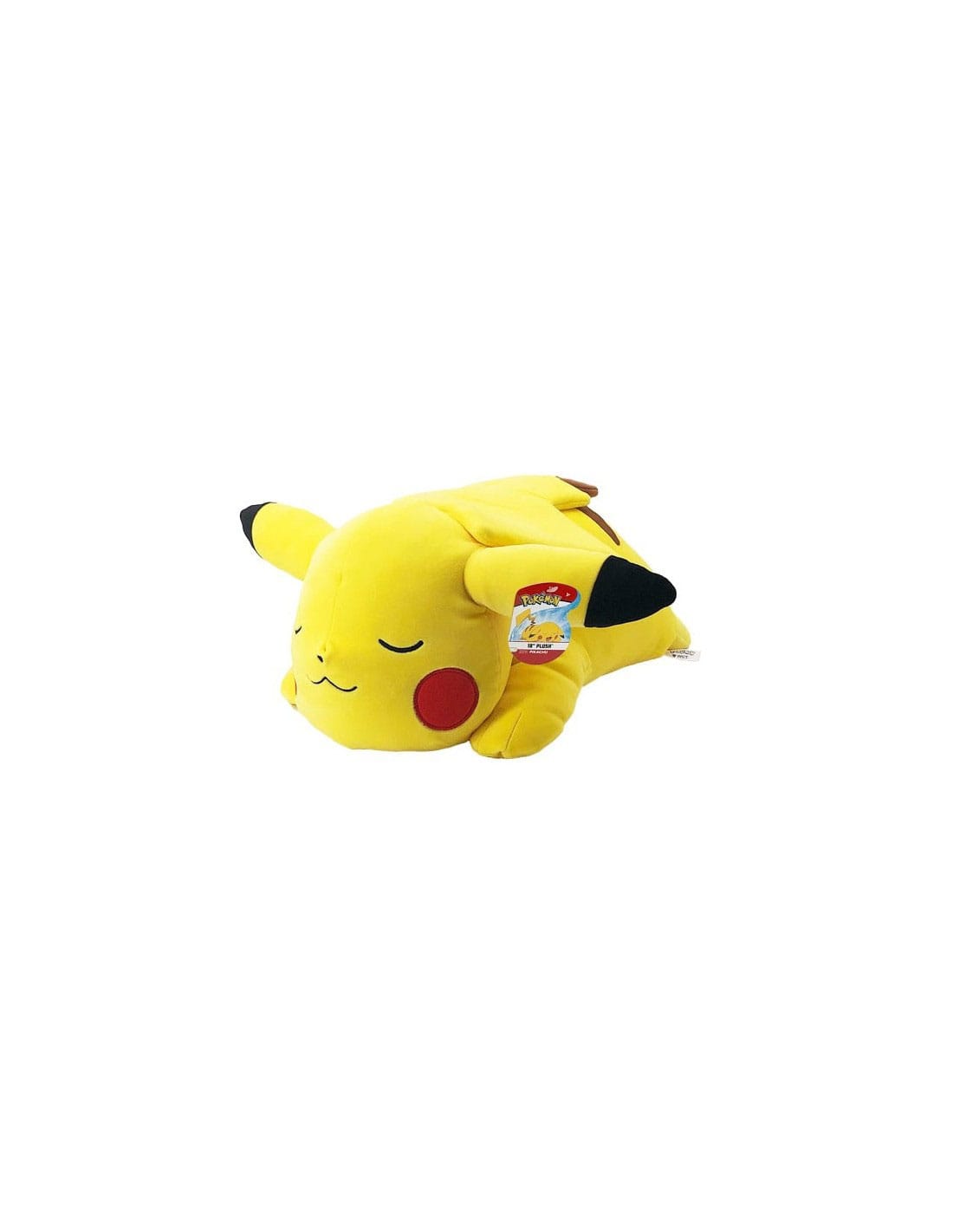 Peluche Pokémon Pikachu endormi 45 cm sous licence officielle BOTI