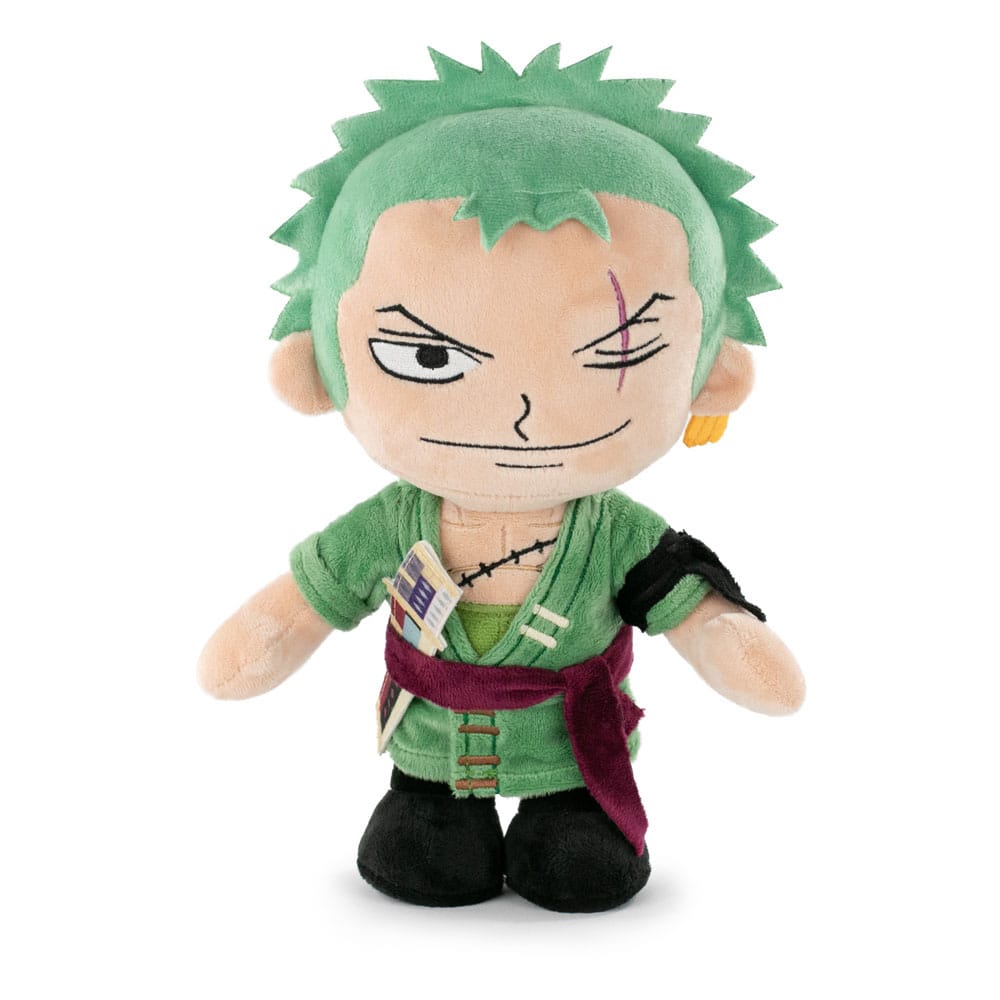 Peluche Zoro Roronoa One Piece 29 cm de face