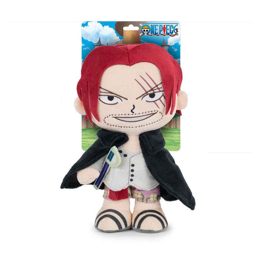 Peluche Shanks One Piece 30 cm sous licence officielle Barrado