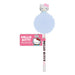 Stylo à bille Pom Pom Hello Kitty Sanrio avec pompon rose et figurine Hello Kitty