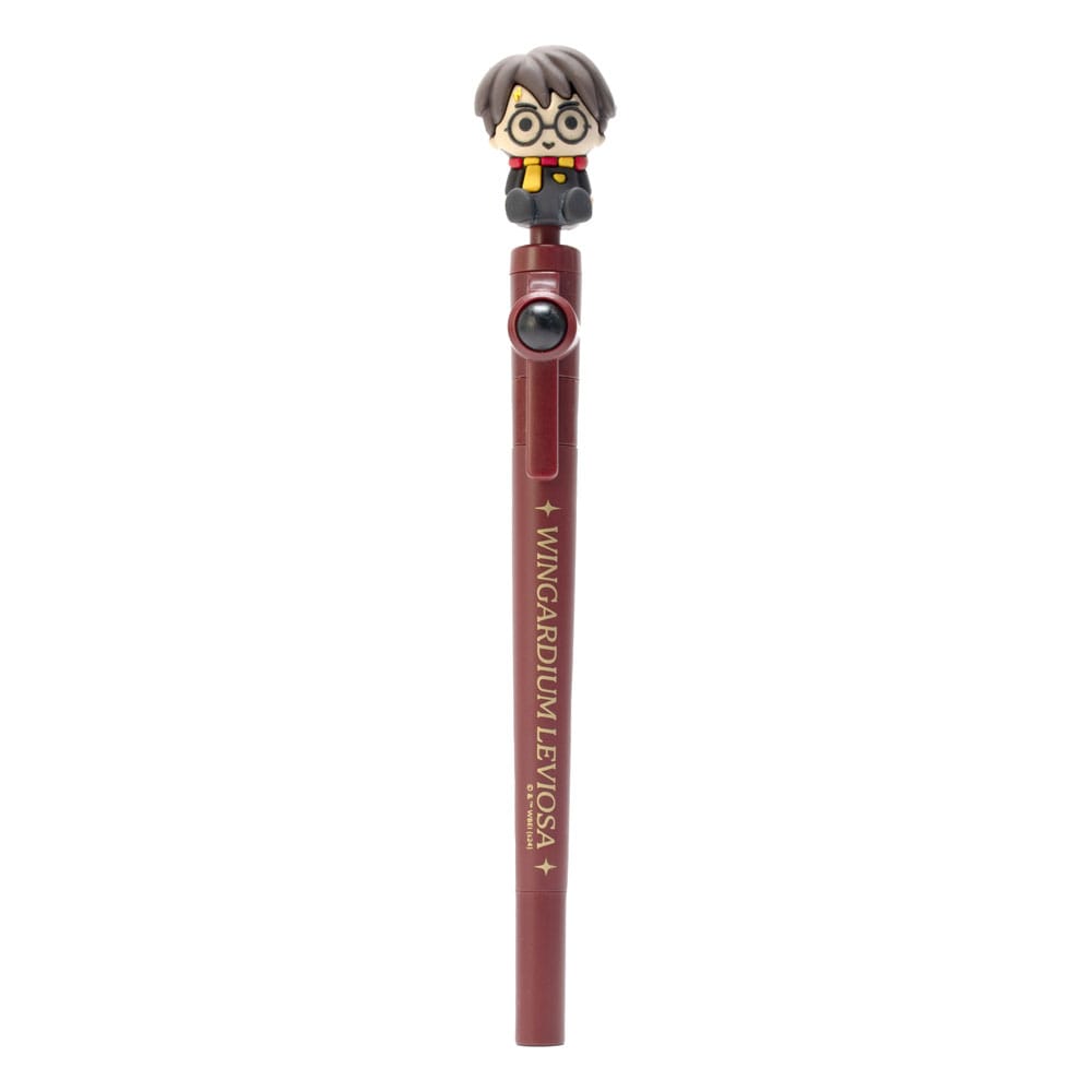 Stylo à bille Fidget Harry Potter officiel Blue Sky Studios, vue de face