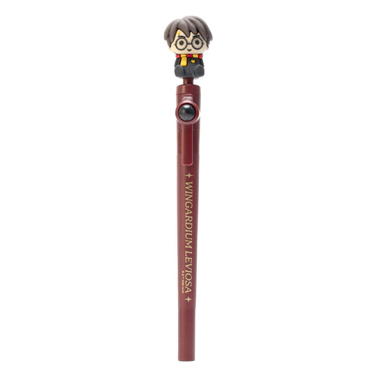 Stylo à bille Fidget Harry Potter officiel Blue Sky Studios, vue de face