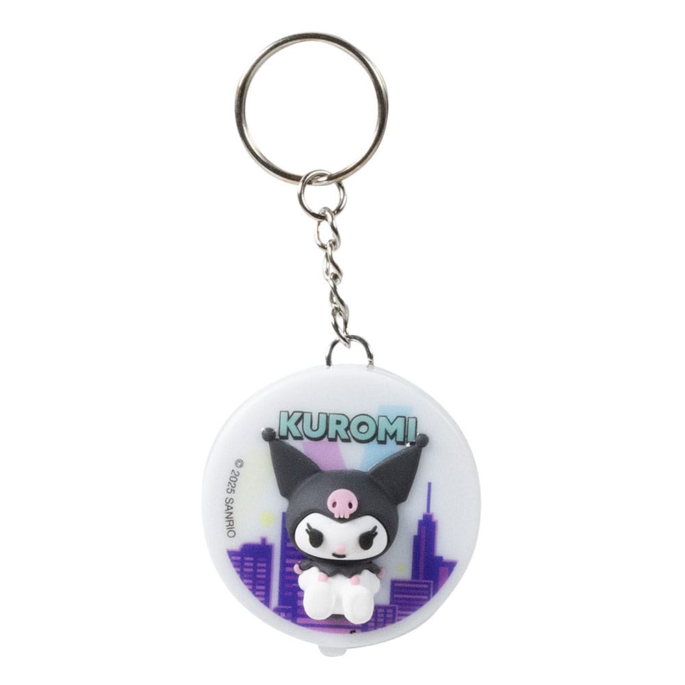 Porte-clés Sanrio Kuromi lumineux officiel Blue Sky Studios