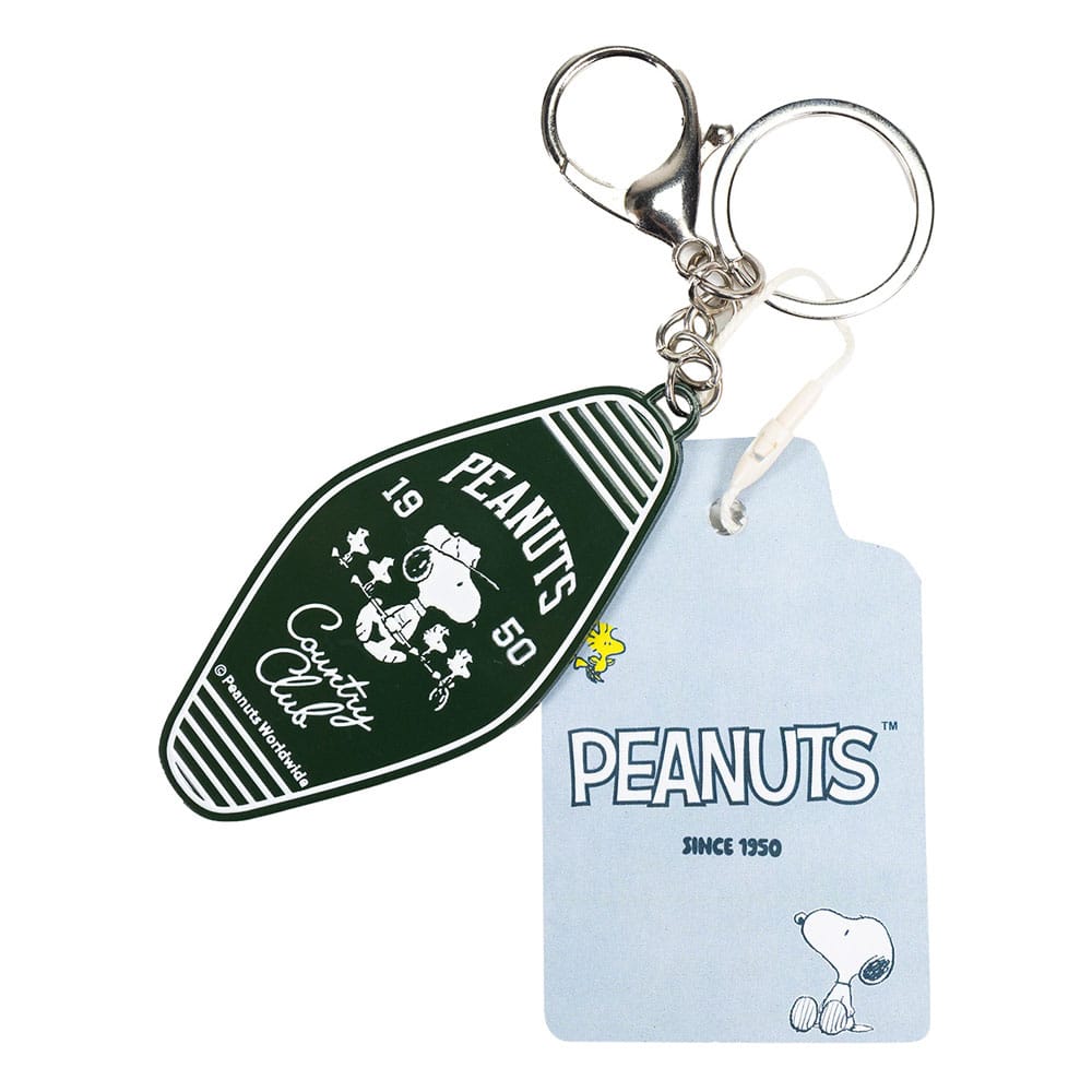 Porte-clés Snoopy Country Club officiel Peanuts par Blue Sky Studios, vue détaillée
