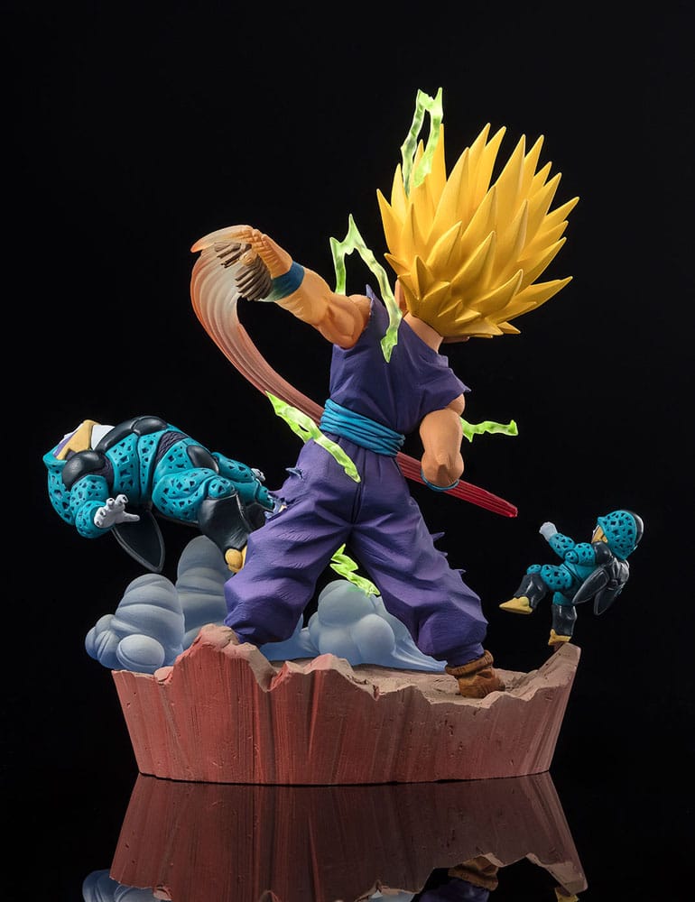 Emballage boîte-fenêtre de la statuette Dragon Ball Z Gohan SSJ2 FiguartsZERO