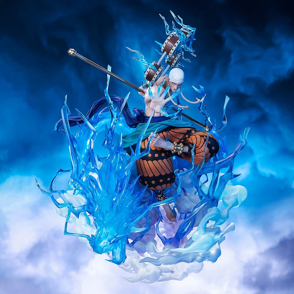 Statuette de collection Enel One Piece, qualité premium, prête à être exposée
