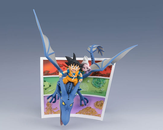 Statuette Dragon Ball Figuarts ZERO Son Goku & Supreme Kai, vue d'ensemble frontale