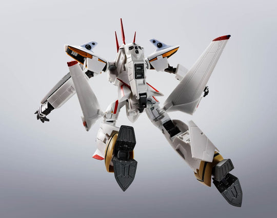 Détail de la figurine VF-19P Valkyrie en mode chasseur
