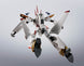Détail de la figurine VF-19P Valkyrie en mode chasseur