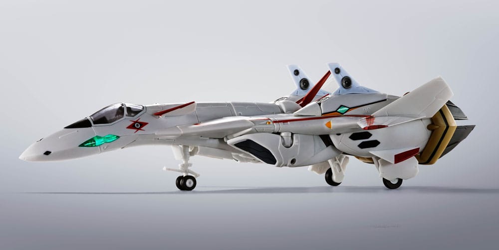 Figurine VF-19P Valkyrie en mode Gerwalk, collection Hi-Metal R