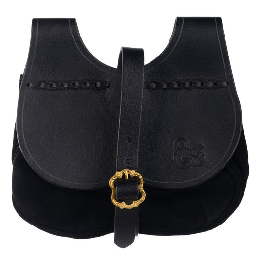 Sac banane Dungeons & Dragons Kidney noir porté par un aventurier