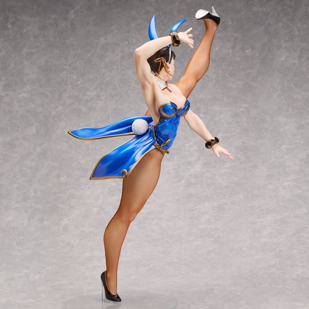 Vue arrière de la figurine Chun-Li Bunny Ver. Street Fighter 6