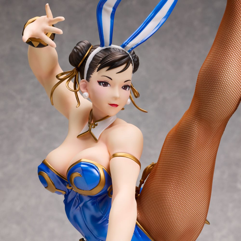 Statuette Chun-Li Bunny Ver. Street Fighter 6, vue détaillée des finitions