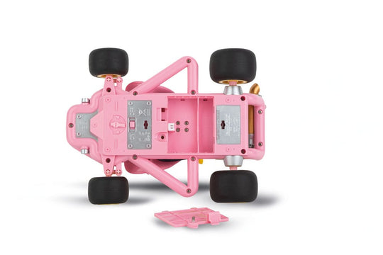 Voiture RC Carrera Pipe Kart Peach prête pour la course