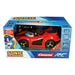 Détail de la figurine Shadow dans la voiture RC Carrera Sonic