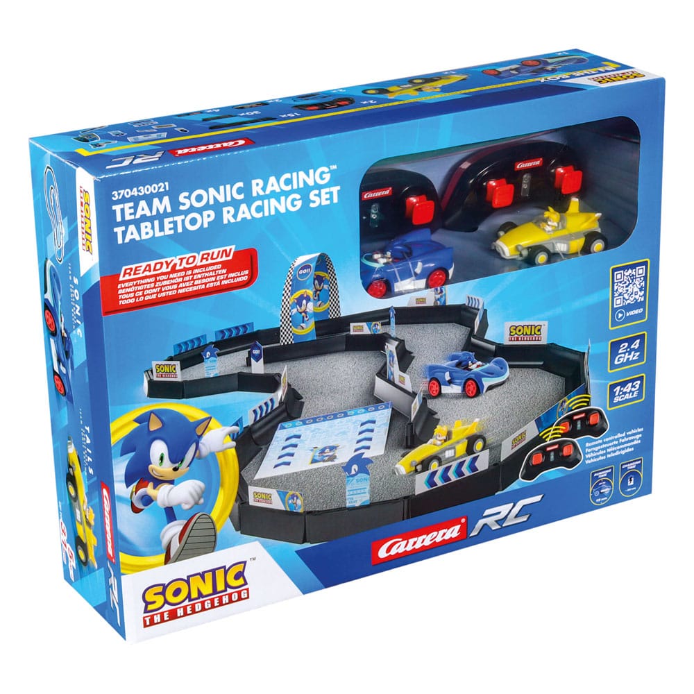 Packaging du set Carrera RC Sonic the Hedgehog 1/43