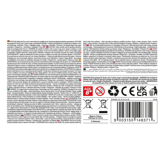 Voiture RC Mini Mario Gold en pleine course avec effet de vitesse