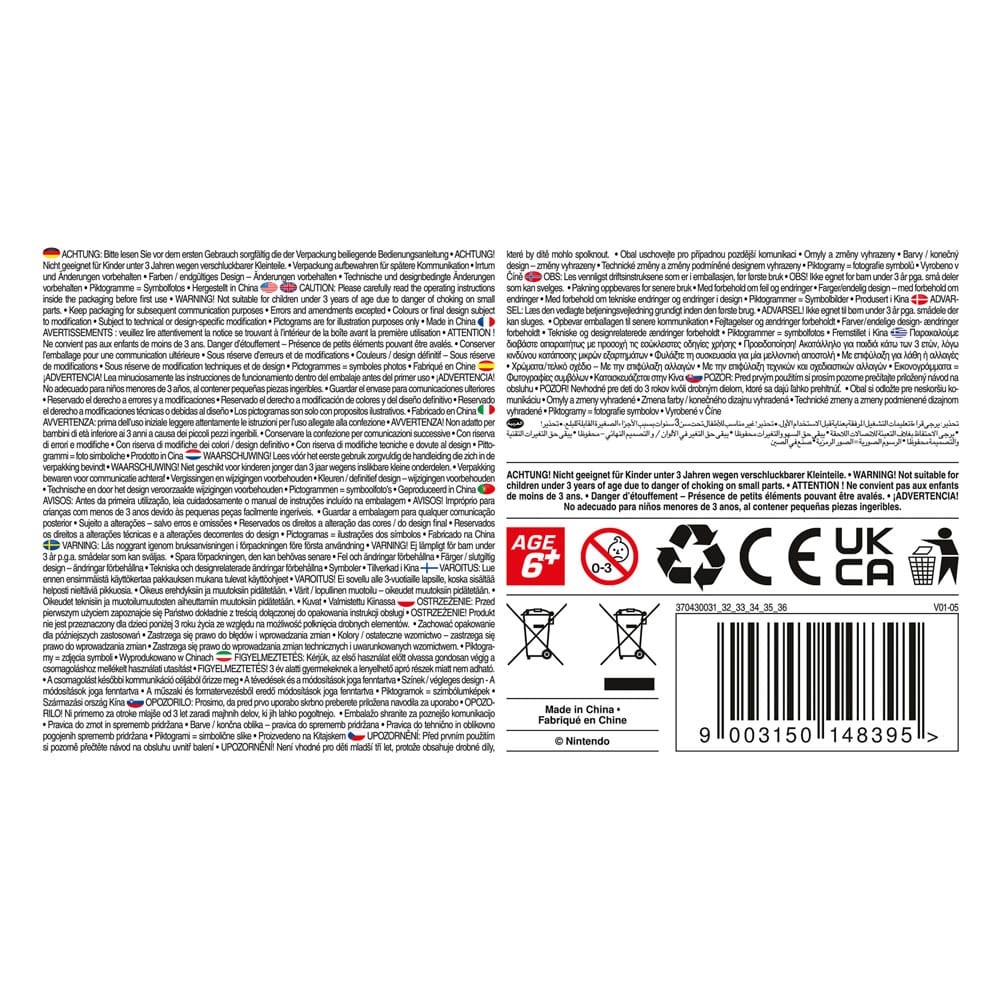 Contenu du pack Carrera RC Mini Luigi : voiture et télécommande