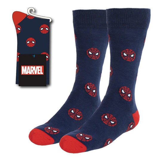 Chaussettes Spider-Man Cerdá licence officielle taille 38-45 en coton