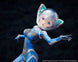 Statuette Rem Re:Zero 1/7, vue latérale, montrant la complexité du design