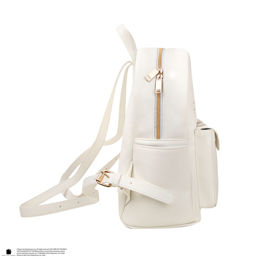 Sac à dos Moria porté sur le dos, montrant les bretelles