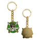 Porte-clés peluche Zoro One Piece officiel Cinereplicas, vue de face