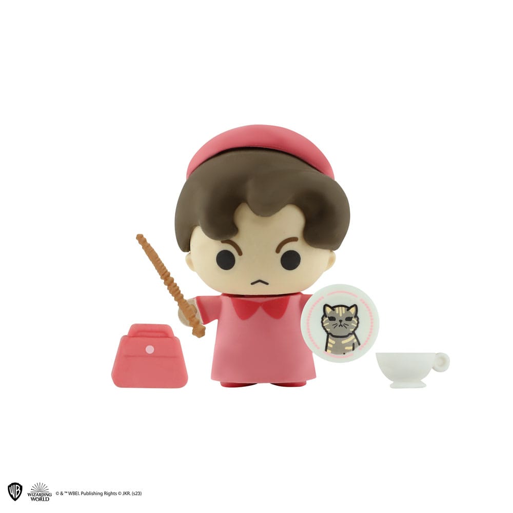 Figurine Gomee Harry Potter en tenue de Quidditch, avec balai