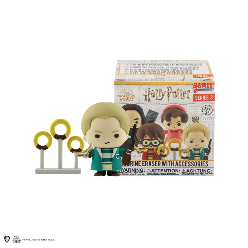 Boîte du présentoir Harry Potter Gomee Mystery Wave 3, vue frontale