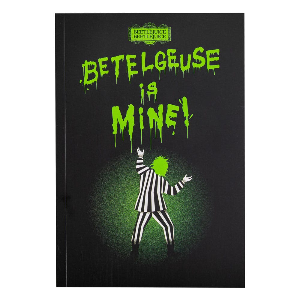 Carnet Beetlejuice Betelgeuse is Mine Cinereplicas, vue de face