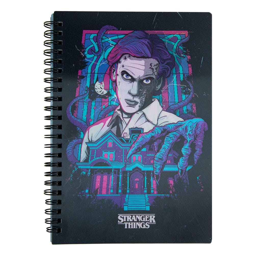 Carnet Stranger Things Lenticulaire Vecna Cinereplicas, vue de face