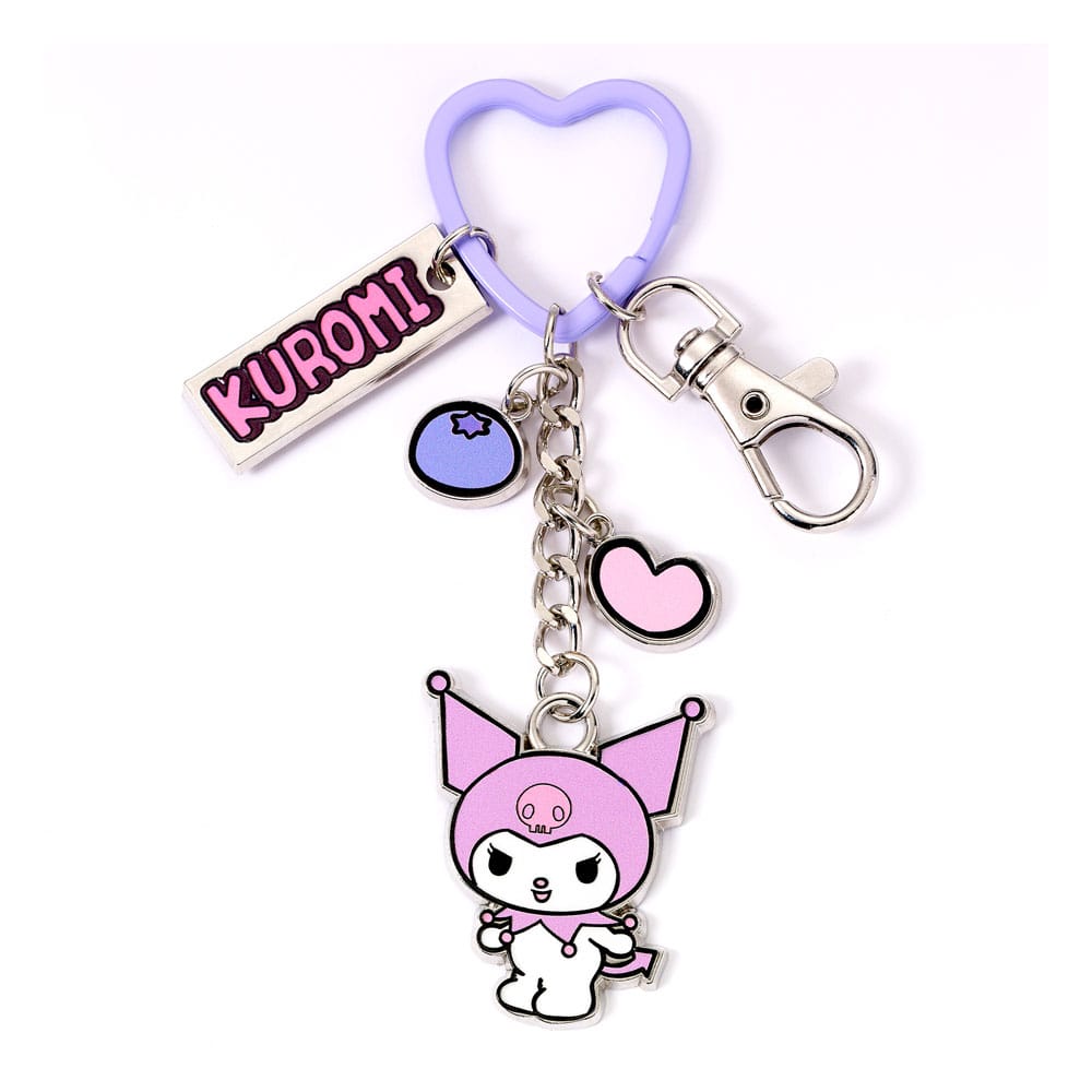 Porte-clés Hello Kitty et Kuromi 15cm en alliage de zinc de The Carat Shop