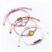 Pack de 3 bracelets Molang et Piu Piu 18 cm de The Carat Shop sur un fond clair