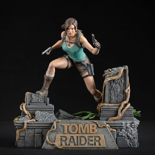 Statuette Lara Croft Tomb Raider PVC 24 cm Dark Horse - Avec d'autres objets de collection