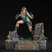 Statuette Lara Croft Tomb Raider PVC 24 cm Dark Horse - Gros plan sur les bottes
