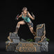 Statuette Lara Croft Tomb Raider PVC 24 cm Dark Horse - Gros plan sur les bottes