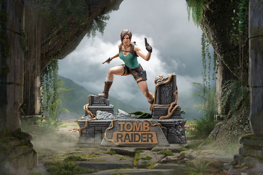 Statuette Lara Croft Tomb Raider PVC 24 cm Dark Horse - Détail des cheveux