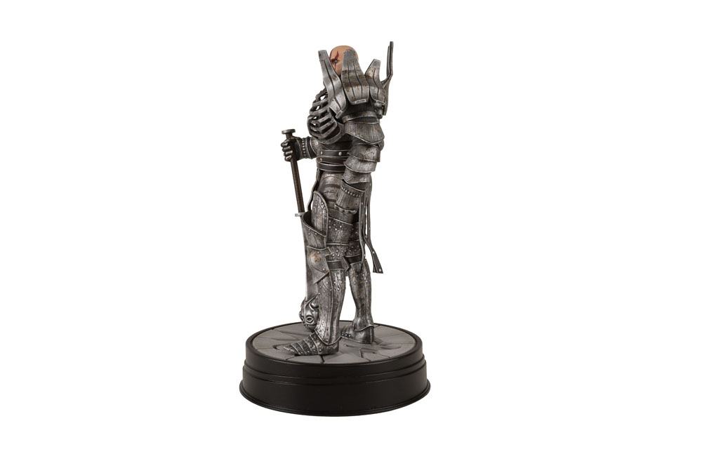 Imlerith Dark Horse statuette - Vue de côté montrant la pose dynamique