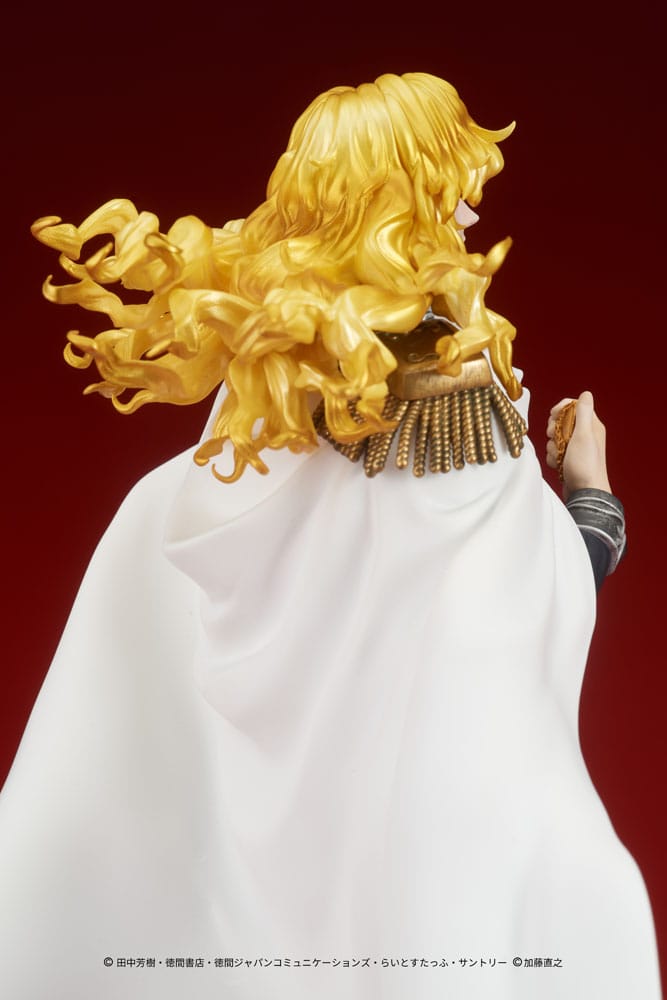 Figurine Reinhard von Lohengramm LoGH détails du visage