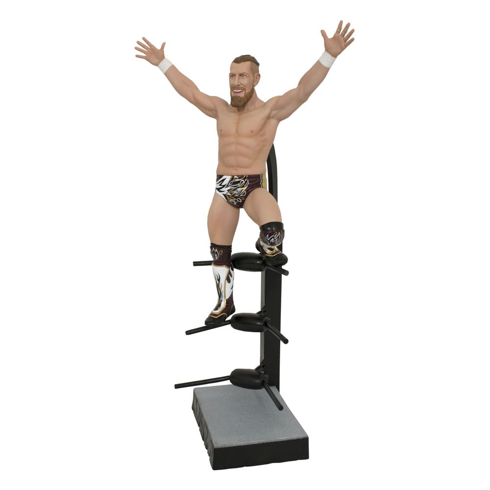 Statuette Bryan Danielson AEW Gallery 25cm Diamond Select en pleine pose