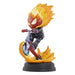 Statuette Marvel Animated Ghost Rider Diamond Select en résine, vue de face.